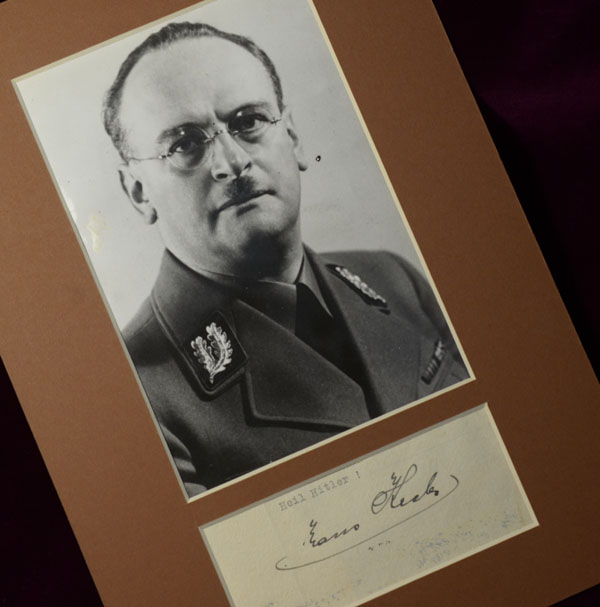 Gauleiter & SS-Brigadefuhrer Hans Krebs | Signature | Photograph.