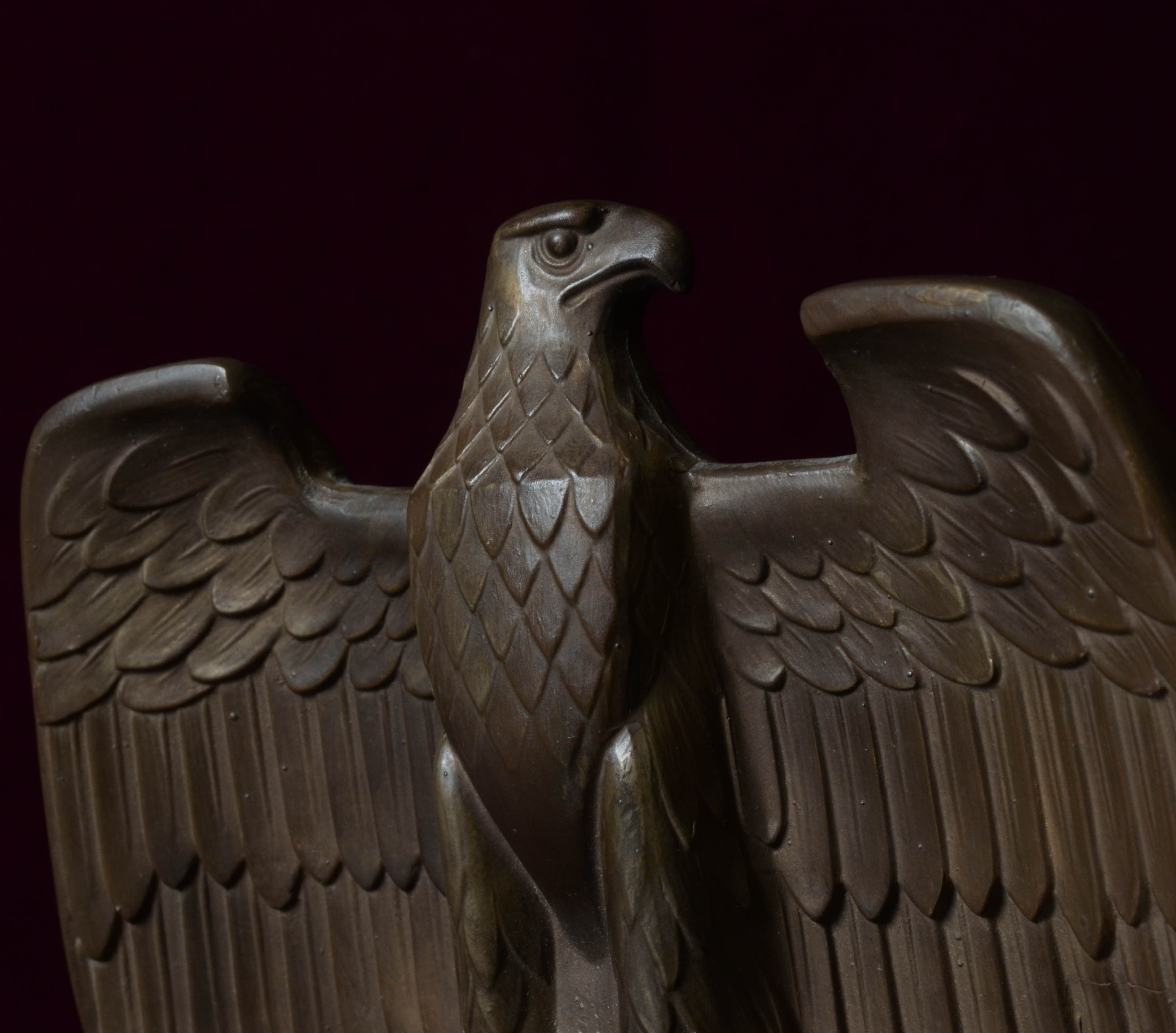 Nuremberg Desk Eagle & Swastika.