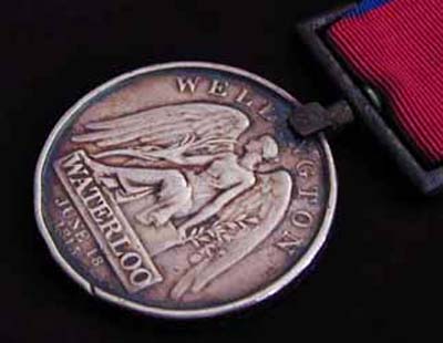 Waterloo Medal.1st Kings Dragoon Guards.