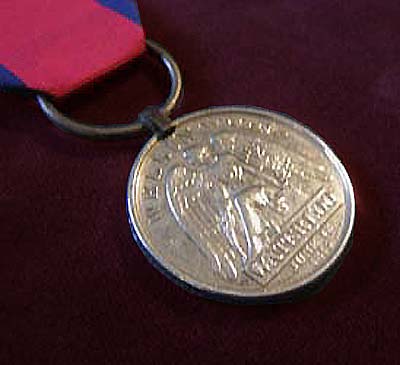 Waterloo Medal. King's Dragoon Guards. No. 1 Troop.