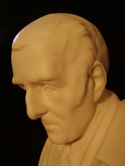 Duke of Wellington Parian ware porcelain bust circa 1840