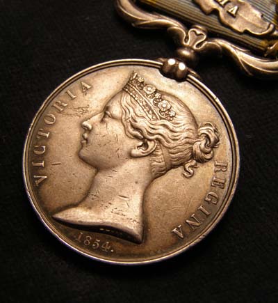 Crimea Medal | 3 Clasps | Black Watch. 