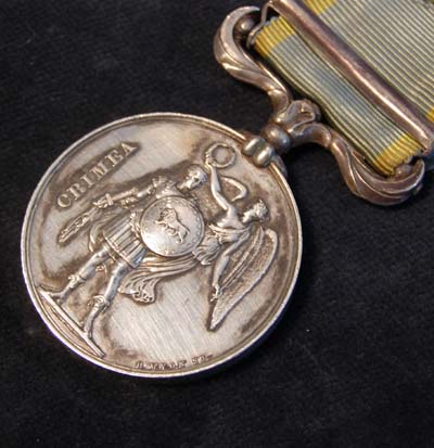 Crimea Medal. Sebastopol Clasp. 46th Regiment of Foot. Died at Scutari.