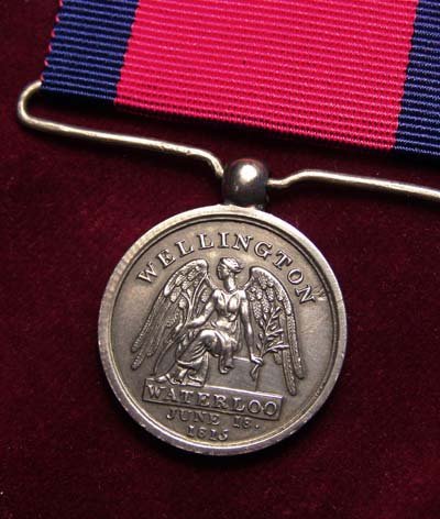 Waterloo Medal Miniature. 3rd Batt. GREN GDS. Ensign. Attributed.