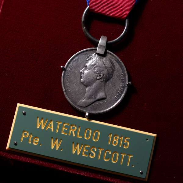 Waterloo Medal | 95th Regt | Sharpe Series | Wounded
