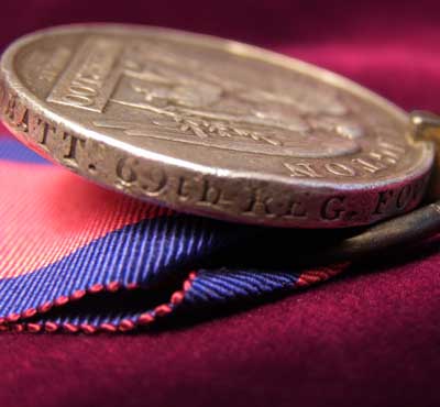 Waterloo Medal | 69th Regiment of Foot. 