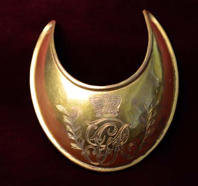 Waterloo Period Gorget | 1796 Universal Pattern | Museum Quality.