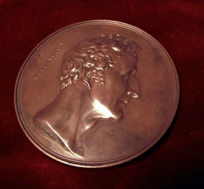 1815 Wellington 'Waterloo Commemoration' Bronze Medallion