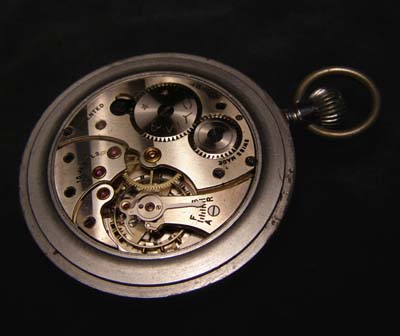 British Army Pocket Watch By Cyma. 'G.S.T.P.' 