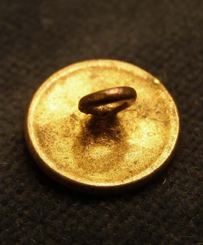 Napoleonic Royal Navy Cuff Button Rank of Officer - 1812