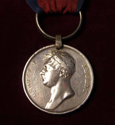 Waterloo Medal. Royal Welsh Fusiliers. 23rd Regiment of Foot. 