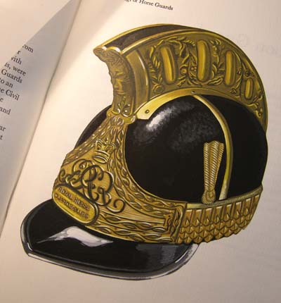 Military Fashion at Waterloo. Hand-painted Plates. Unique Book 