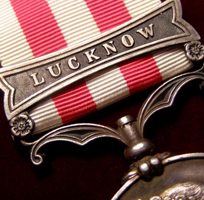 Indian Mutiny Medal with Lucknow clasp to 2nd Bn Rifle Brigade