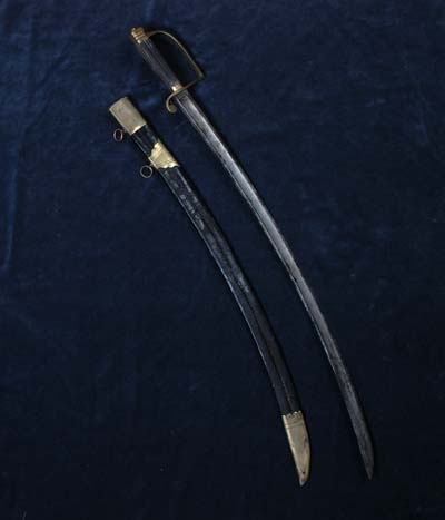 Napoleonic Royal Navy / Merchant Officer Sword - Circa: 1786