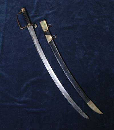 Napoleonic Royal Navy / Merchant Officer Sword - Circa: 1786