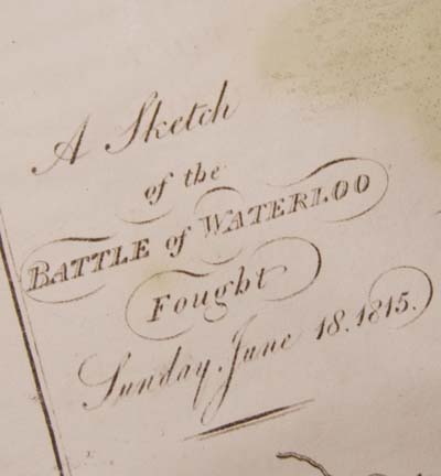 Battle of Waterloo Book