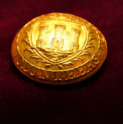 Napoleonic Button. 1st Regiment. Royal Edinburgh Volunteers.