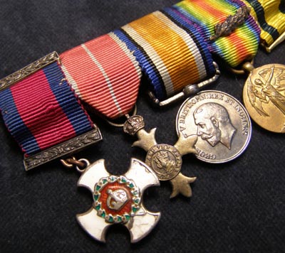 DSO/OBE Miniature Medal Group.