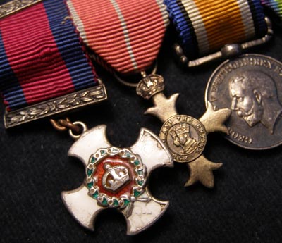 DSO/OBE Miniature Medal Group.