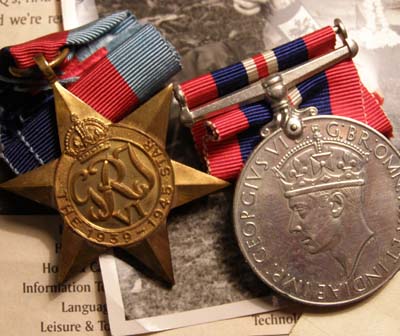 RAF Medal Group. Boxed + Ephemera. Photographer.