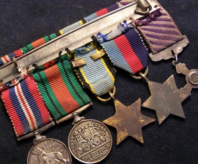 DFC/Air Crew Europe Miniature Medal Group. 