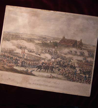 La Haye Sainte | 1816 Aquatint