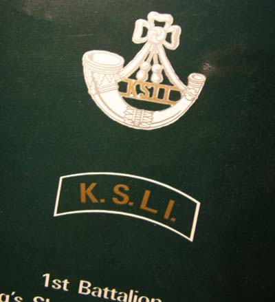 Kings Shropshire Light Infantry - 1st Battalion - Campaigns 1939 - 1945