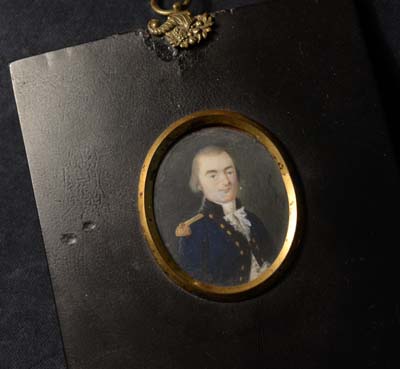 Naval Portrait Miniature | Naval Engineer | Lord Dundonald | Circa: 1810. 