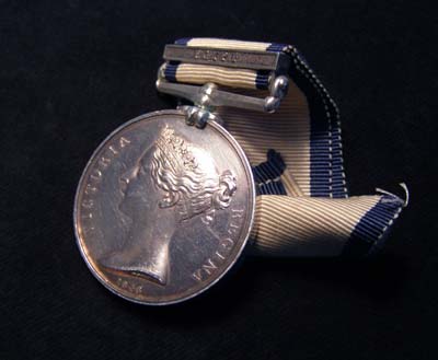 Naval General Service Medal |Egypt Clasp | Midshipman.