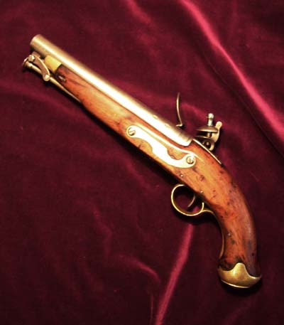 Napoleonic 1802 New Land Light Dragoon Pistol.