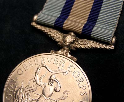 Royal Observer Corps Medal.