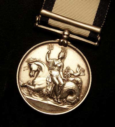 Naval General Service Medal. 4th Novr Clasp. Provenance.