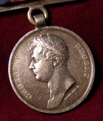 Waterloo Medal. Royal Waggon Train. 