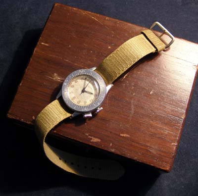 Longines Weems Watch | Second-Setting. | With Exceptionally Rare Storage Case.