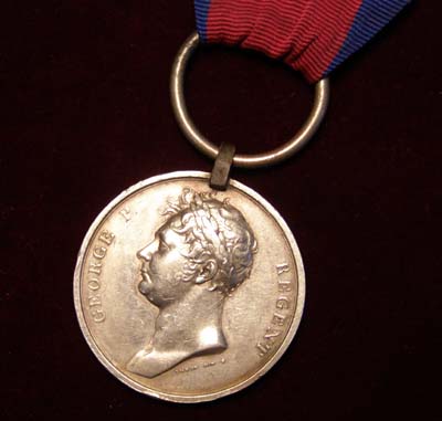 Waterloo Medal. 30th Regiment of Foot. Drummer. 