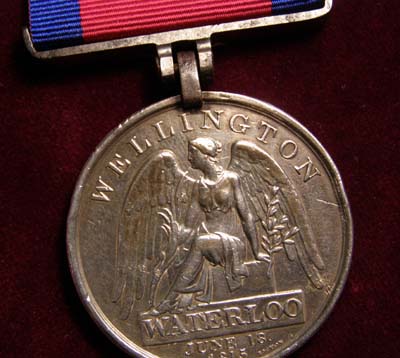 Waterloo Medal. 3rd Battalion Grenadier Guards. 