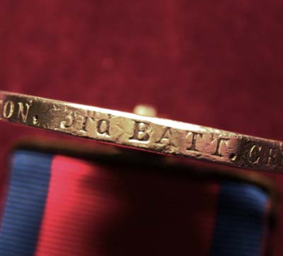 Waterloo Medal. 3rd Battalion Grenadier Guards. 