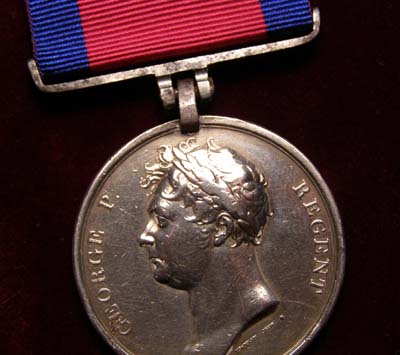 Waterloo Medal. 3rd Battalion Grenadier Guards. 