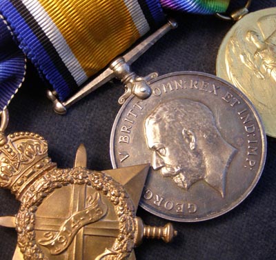 WWI 'Somme' 1914-15 Star Medal Trio. Bedfordshire Regt. K.I.A. 27.7.1916.