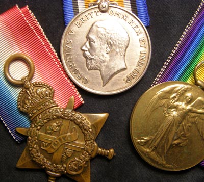 Killed First Day Somme | 1914-15 Star Medal Trio | Lancashire Regt. 