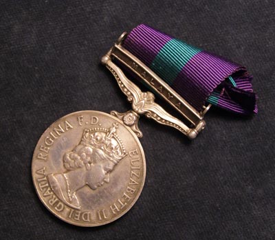 SAS General Service Medal | Malaya Clasp