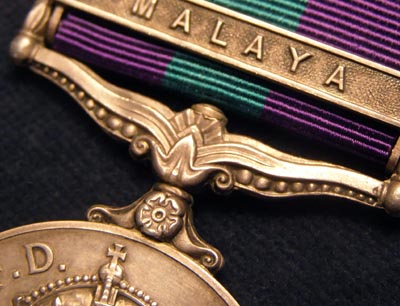 SAS General Service Medal | Malaya Clasp