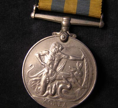 Korea Medal | Royal Northumberland Fusiliers |1st Btn |  K.I.A