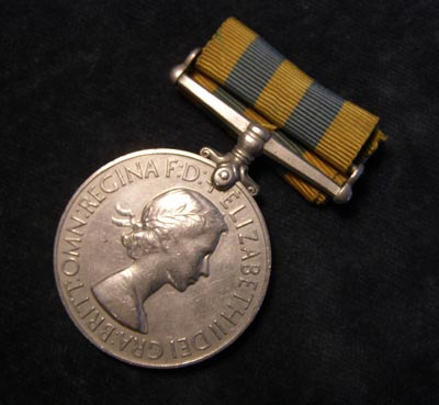 Korea Medal | Royal Northumberland Fusiliers |1st Btn |  K.I.A