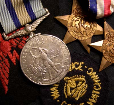 Royal Observer Corps Medal Group | Interesting Provenance.