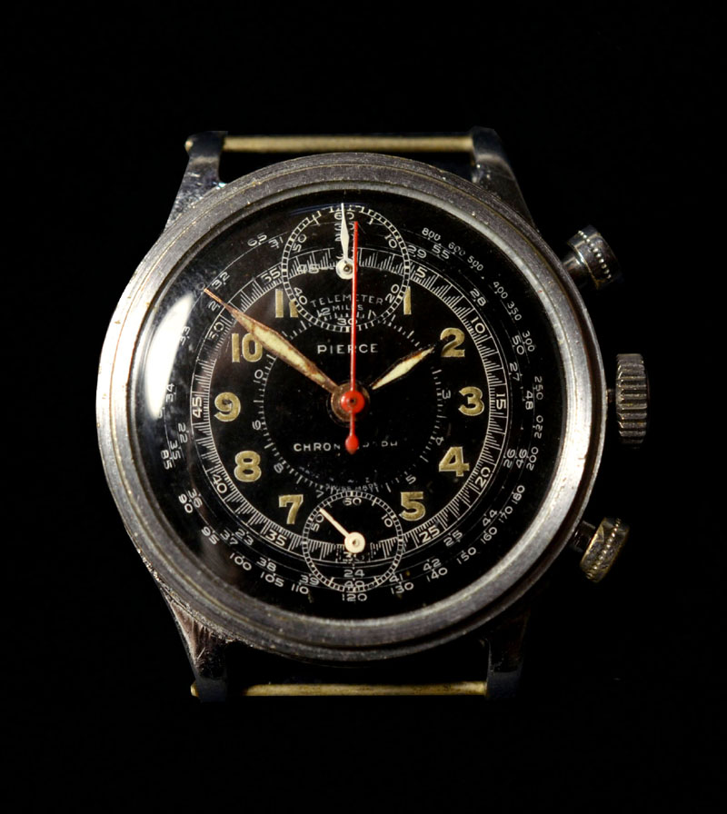 World War II RAF Watch | Pierce Chronograph | 6E_357 | Provenance