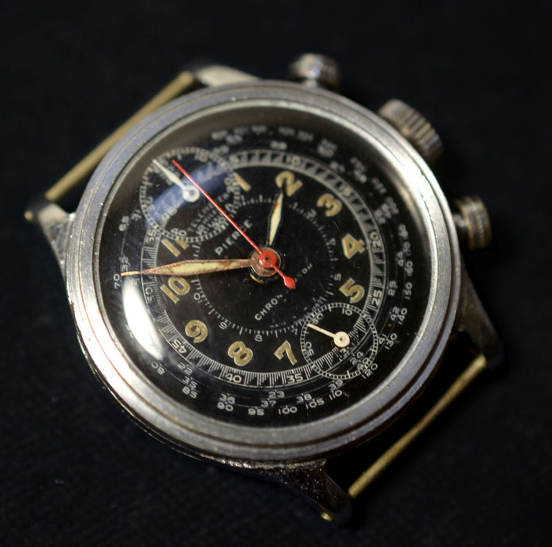 World War II RAF Watch | Pierce Chronograph | 6E_357 | Provenance