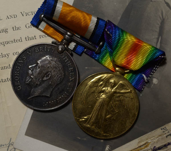 RFC Medal Pair With Box | Papers | Photos.