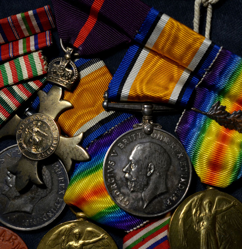 Medals to Lt Col Carmichael RAMC & More