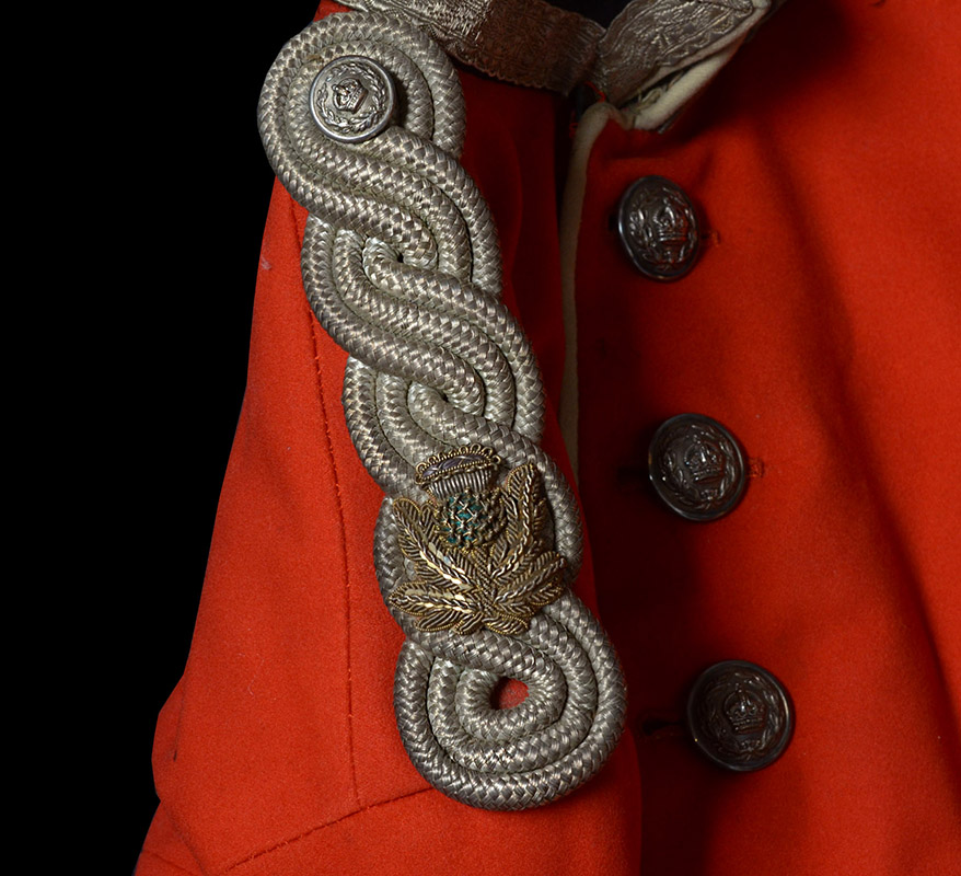 Lord Lieutenant Of Glagow Uniform | Major David McCowan 8th Scottish Rifles